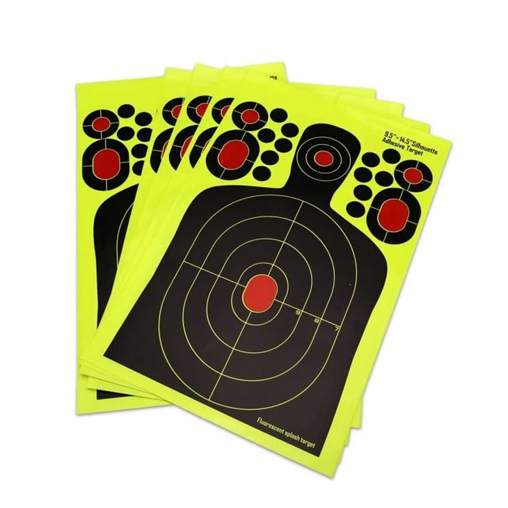 Targets Splatter Shooting Practice Paper